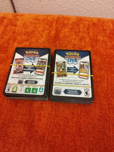 Lot 100 cartes codes - lot,