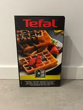 TEFAL - Snack Collection - No. 4 gaufres belges  + Livre Excellent état