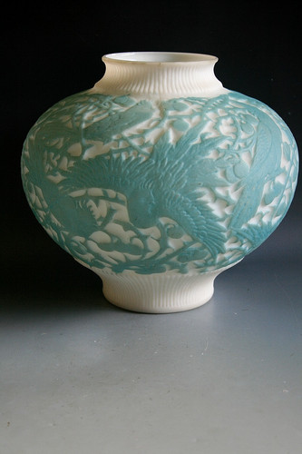 Ancien vase socle - de, lampe