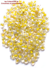 PERLES EN  VERRE TANSLUCIDES