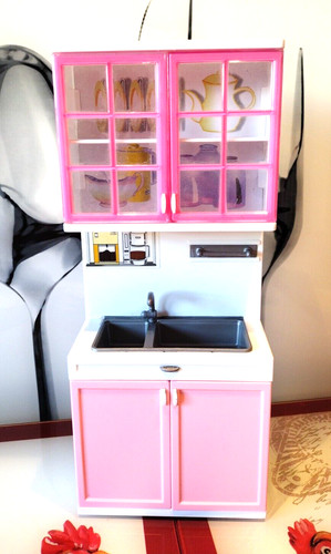 Poupée mobilier cuisine - poupée, de