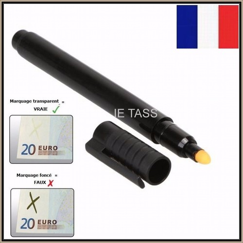 Stylo detecteur faux - stylo,