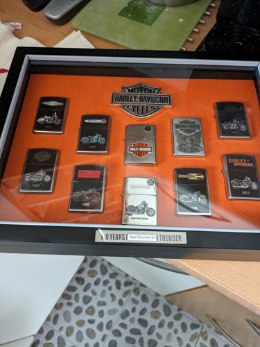 Zippo coffret harley - zippo, harley-davidson