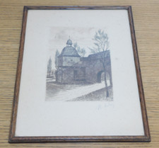 ARTISTE à DETERMINER gravure