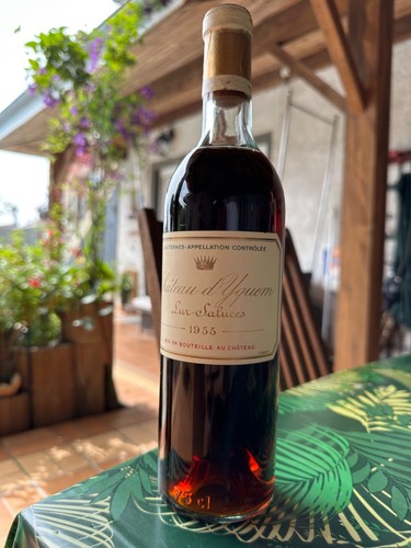 Chateau yquem 1955 très bon - chateau,