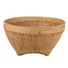 Cache-Pot Rond en Rotin "Extra" 82cm Naturel