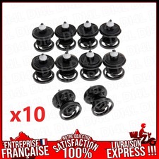 10 CLIPS DE FIXATION PANNEAU
