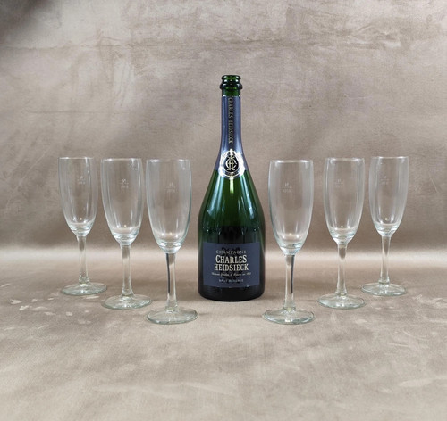 Lot flutes à champagne - lot, 6