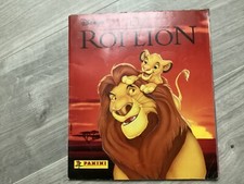 ALBUM PANINI ROI LION  PRESQUE COMPLET (manque 2 stickers)