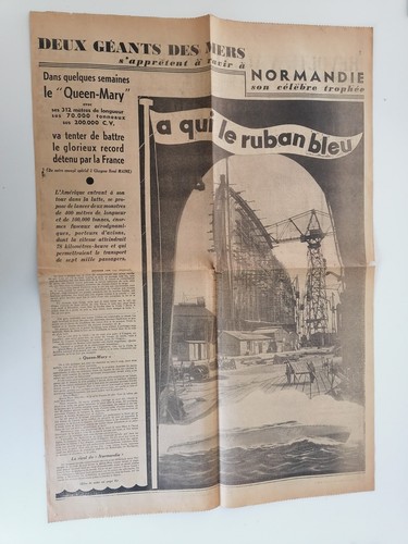Paquebot normandie journal - paquebot,