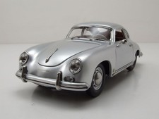 Porsche 356 A 1500 GS Carrera GT 1957 Argent Modèle Auto 1:18 Sun Star