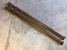 Paire de grandes colonnes de meuble Henri 2 hauteur 120cm vintage déco meuble