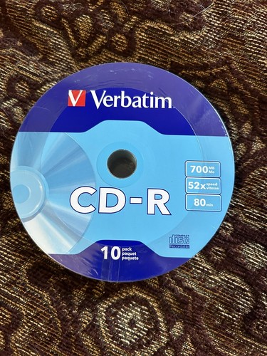 Verbatim recordable 700mb - verbatim,