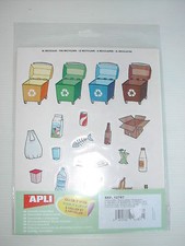 LIVRE - GOMMETTES REPOSITIONNABLES. LE RECYCLAGE