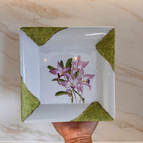 Coupelle carrée porcelaine - coupelle,