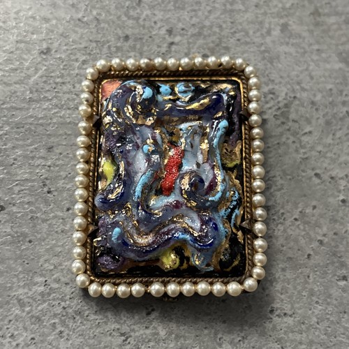 Bijou fantaisie broche - , en