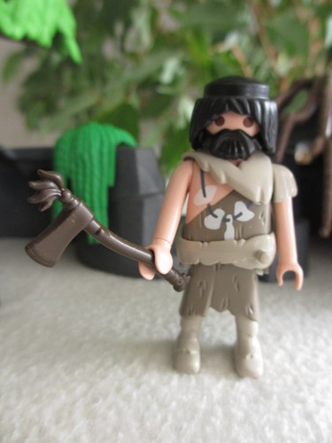 Figurine playmobil chasseur - figurine,