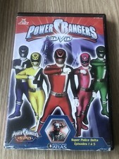 DVD POWER RANGERS SPD SUPER POLICE DELTA 5 ÉPISODES 1 À 5 FRANÇAIS RARE