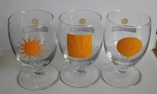 3 verres RICARD série SUN