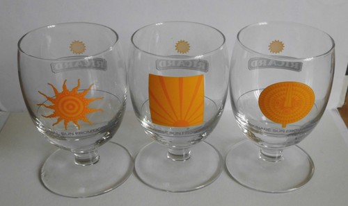 Verres ricard série sun - verres,