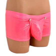 Boxer en cuir verni avec