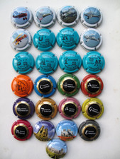 Lot N°2364  de 25 capsules de champagne, (voir désignation)