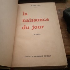 la naissance du jour COLETTE flammarion 1928