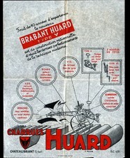 CHATEAUBRIANT (44) USINE de MACHINES AGRICOLES / CHARRUE BRABANT Type V "HUARD" 