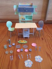 * SALLE A MANGER BARBIE / MOBILIER VINTAGE *