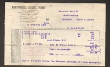 DIJON (21) ATELIER de CONSTRUCTION "POINCONNEUSES CISAILLES VERNET" en 1945