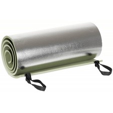 Tapis de Sol Roulé Couche D'Alu Vert Natte Thermique Yoga Aluminium Camping Mat