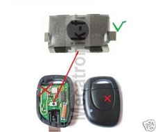 Switch bouton de clé pour telecommande Renault CLIO 2 Master Kangoo Plip radio