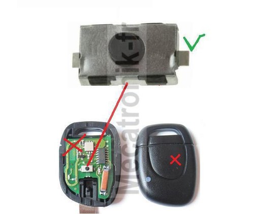 Switch bouton clé pour - bouton, de