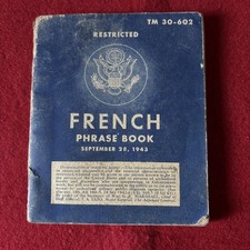 WW2 us army LANGUAGE /POCKET