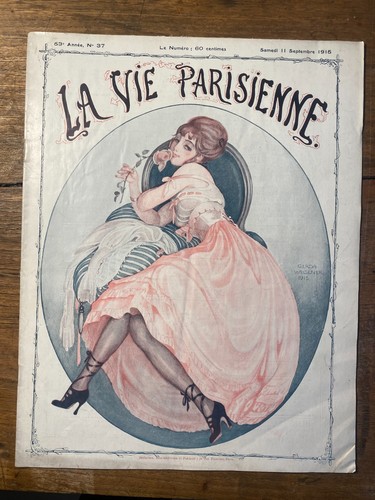 Vie parisienne 1915 - vie,