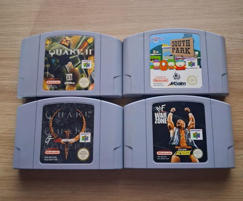 Lot jeux nintendo n64 - lot,