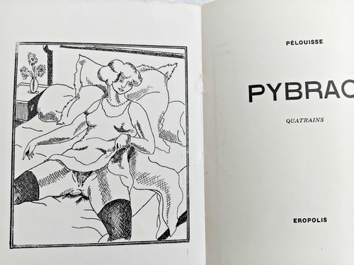 Pybrac quatrains 1934 gravure - 1934,