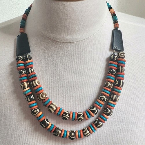 Collier grosses perles - collier,