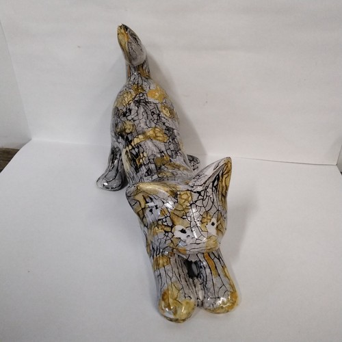 Chat faience desvres - chat,