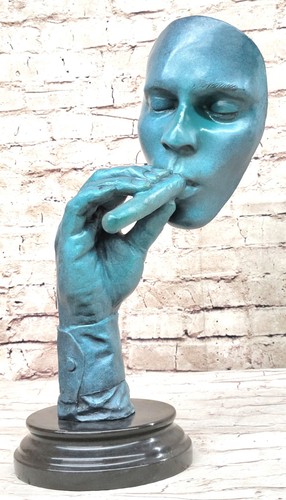 Sculpture bronze havane man - sculpture,