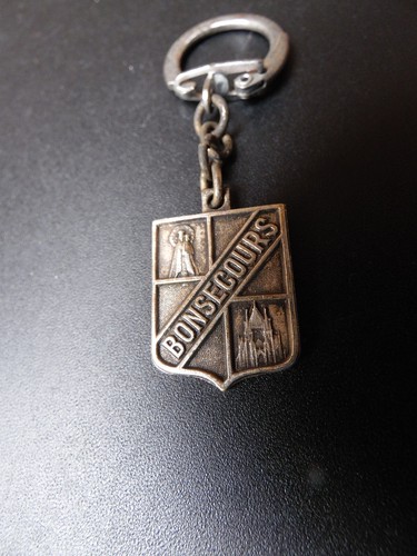 Ancien porte clé clef - porte, blason