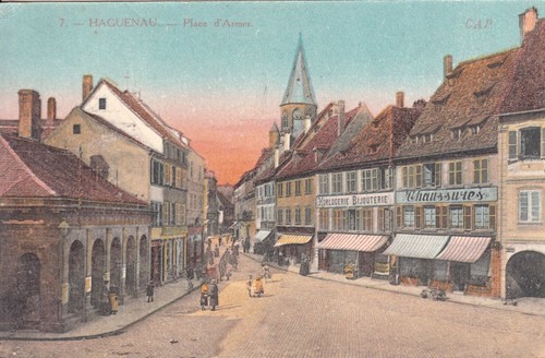 Antique postcard bas rhin - postcard, bas-rhin