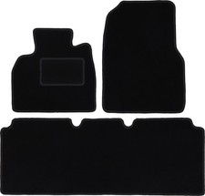 Tapis de sol en velours noir