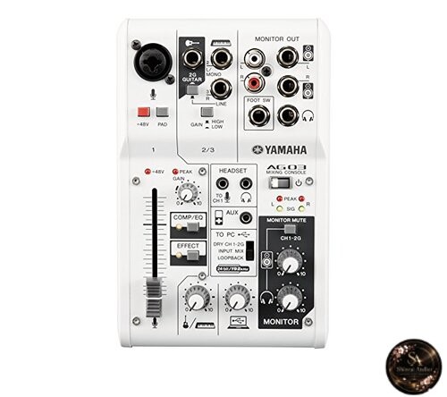 Yamaha ag03 table - ag03, de
