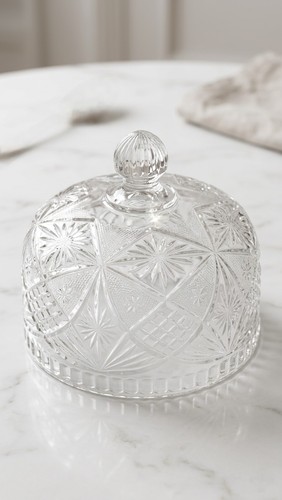 Cloche fromage verre - en,