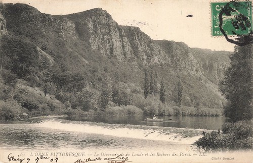 Deversoir la lande - le, de