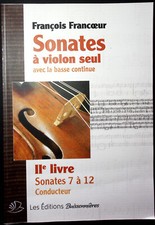 François Francœur Sonates à