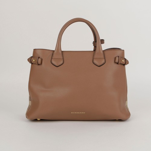 Burberry sac main - à, cuir