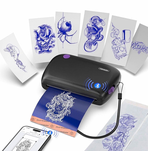 Wormhole mht tattoo stencil - mht-m5,