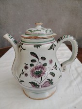 verseuse, cafetière en faience ancienne 